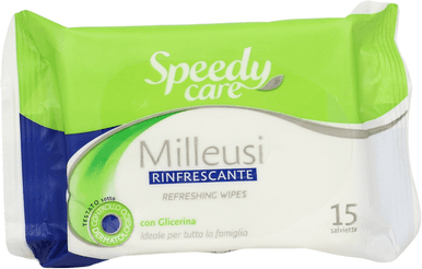 Salviette Igienizzanti SPEEDY CLEAR per WC - Confezione da 15 Salviette Pulizia Profonda
