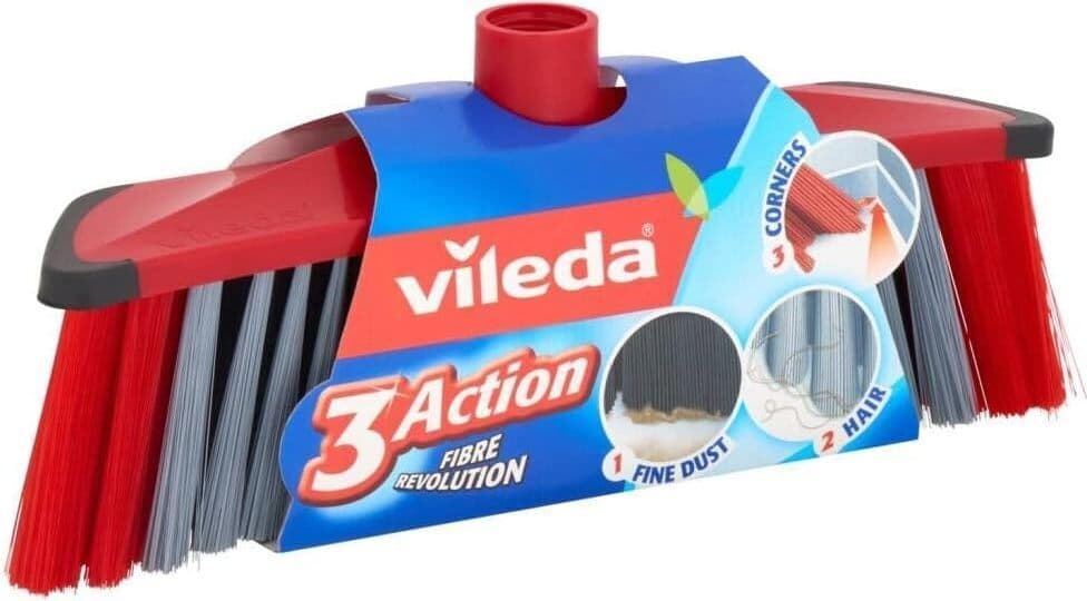 Scopa Vileda 3 Action: Pulizia Efficace per Tutti i Pavimenti