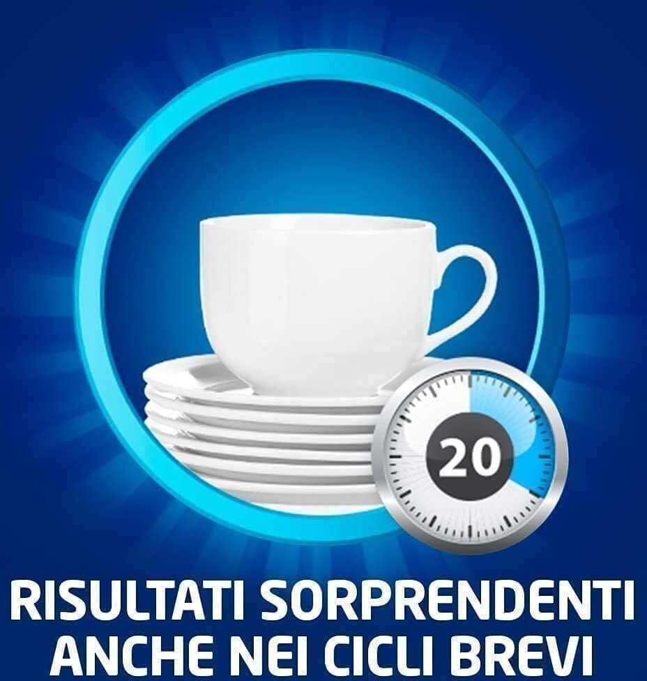 Finish Gel Lavastoviglie 600ml, 30 Lavaggi, Tripla Azione Sgrassante, Confezione da 3 Pezzi