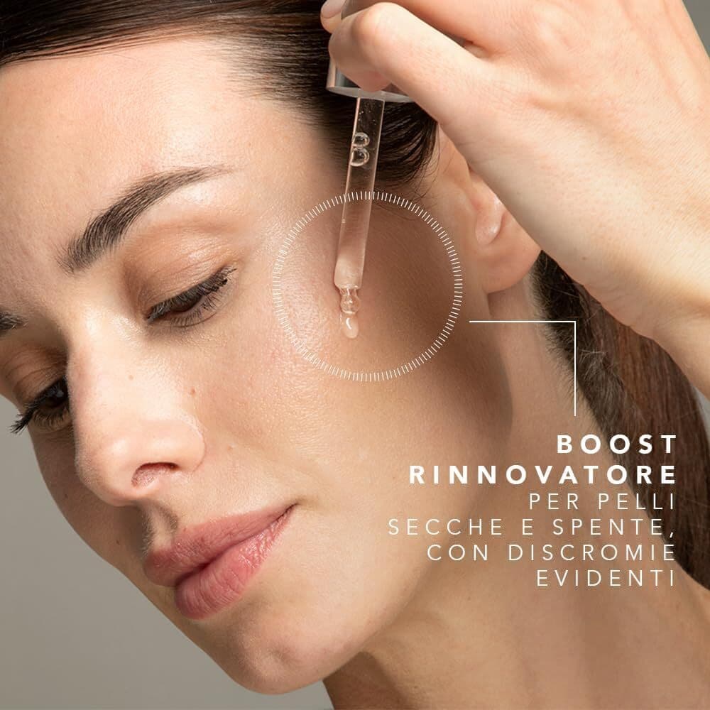 Siero Viso Esfoliante Somatoline SkinExpert Skincure Booster con Acido Glicolico 4,5% - 30ml: Trattamento Intensivo Esfoliante e Rigenerante per la Pelle