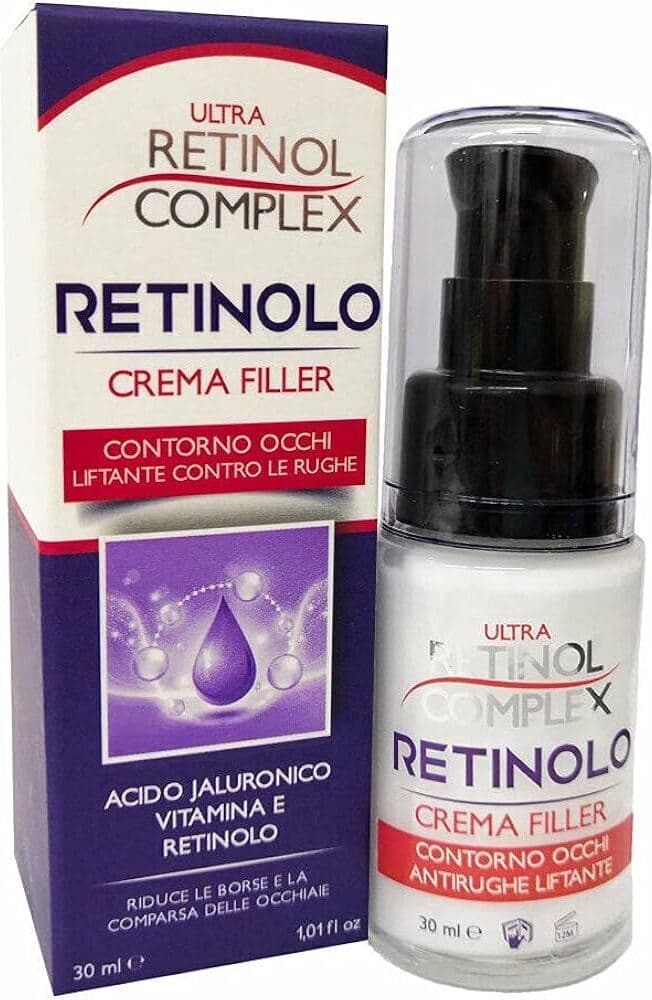Crema Contorno Occhi Anti-Età Ultra Retinol Complex Filler - 30 ml