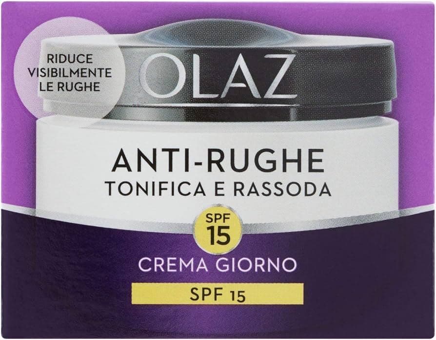 Crema Viso Anti-Rughe OIL OF OLAZ Giorno con SPF 15 - Vaso da 50 ml