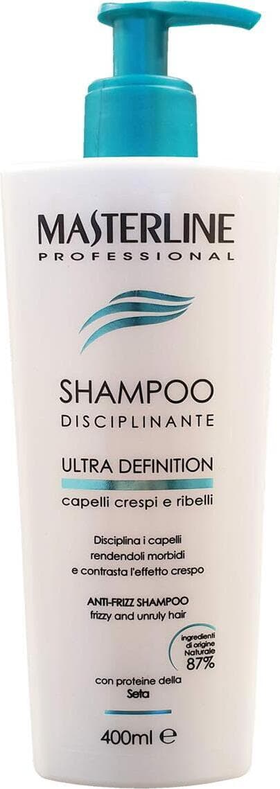 Shampoo Masterine Ultra Definition per Capelli Luminosi - 400 ml | Trattamento Intensivo Ristrutturante