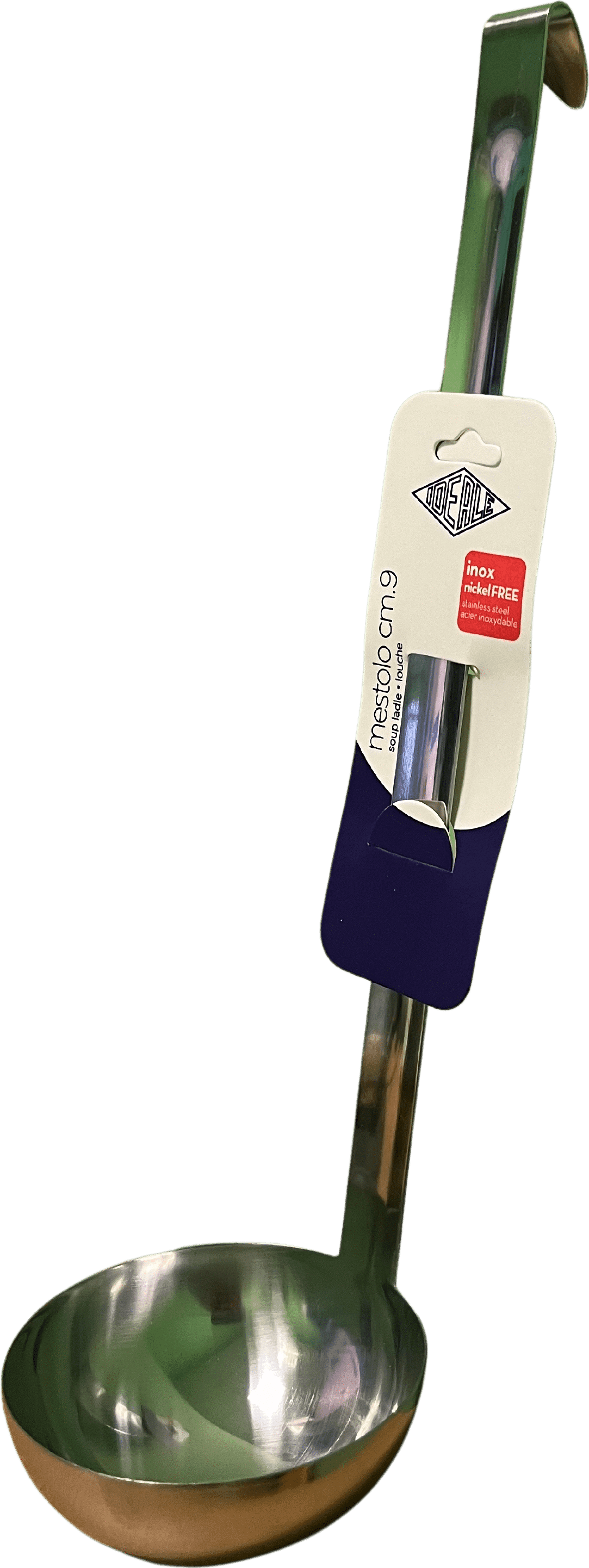 Mestolo Professionale da Cucina, Acciaio Inossidabile, 9 cm - Ideale per Servire