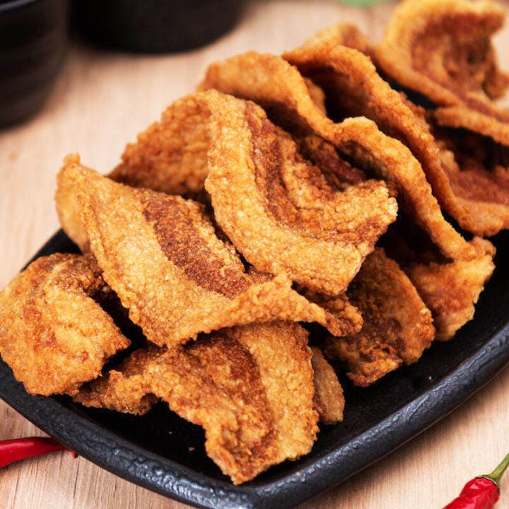Scorza Fritta Croccante del Maiale - Snack Salato 100g
