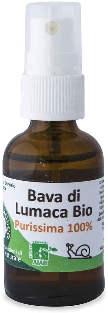 Siero Viso Bava di Lumaca Pura 100% BIO 30 ml - Trattamento Naturale Anti-age